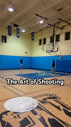 Daily habits shape future success! This is the art of shooting. #basketball #ballislife #shoot