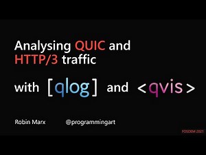 Analyzing QUIC and HTTP/3 traffic with qlog and qvis