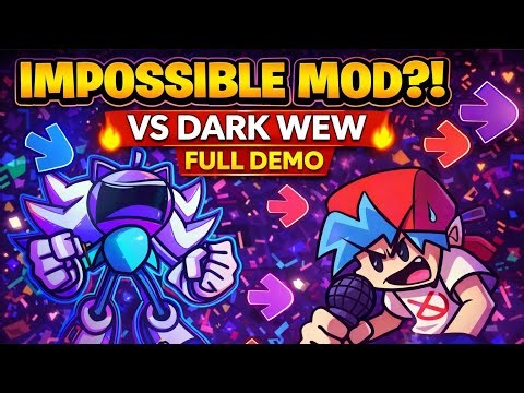 FNF VS DARK WEW (FULL DEMO) | Full Week + Bonus Songs #fnf #darkwew #fnfmod #fnffullweek