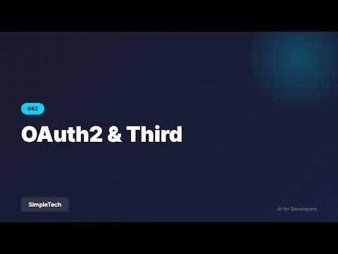 OAuth2 & Third-Party Login - Sign in with Google | Full Stack Development #42