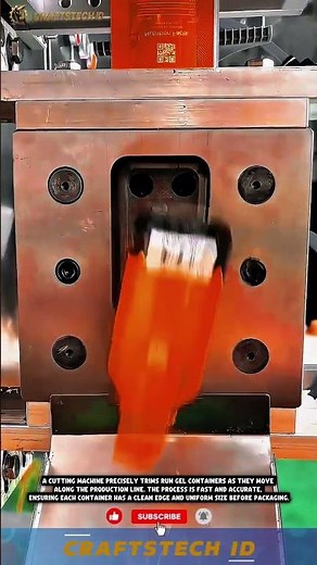 *Precision Plastic Packaging Cutting Machine 🤯 | Automatic Trimming Process in the Factory* #machine