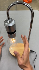 Watch Unique Modern Levitating Lamp with Floating Light Bulb on Amazon Live
