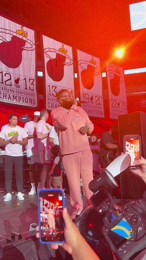 Rick Ross was the perfect person to kick off the 2024 Miami HEAT Family Festival 🎤 | Miami Heat