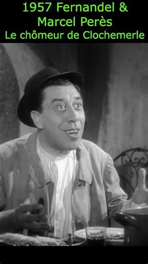 Fernandel irrésistible 😂 | Le Chômeur de Clochemerle – Scène culte avec Marcel Perès 1957 #cinema