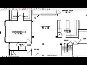 SketchUp House 02 - Draw the Walls