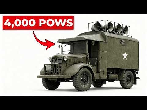 The 'Strange' British Vans That Cleverly Talked German Soldiers Into Giving Up