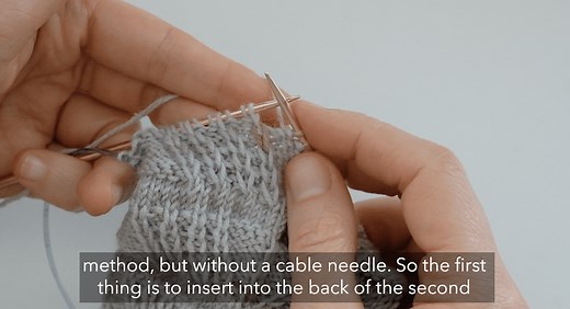 Twisted Purl Stitches Knitting Tutorial Video — Andrea Rangel