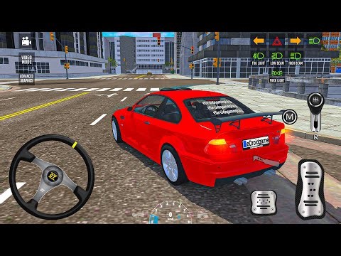 Car Traffic Driving 2026 3D: City BMW M3 luxury car driving city parking - car android gameplay
