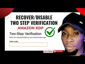 How to Recover/Disable Two Step Verification on Amazon 2025