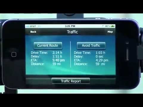 How to use Traffic on the Magellan Roadmate Application
