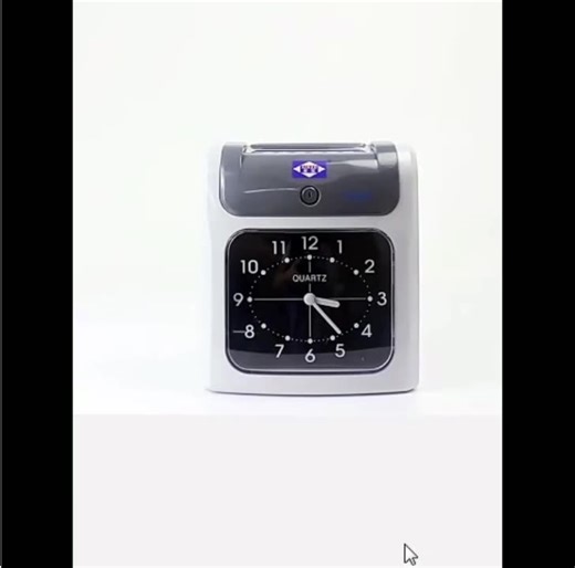 S960P Desktop Automatic Card Punch Attendance Time Recorder Machine High Quality Punch Card Time Recording Device