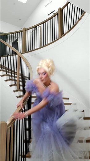 Cinderella had a little fall on the way to the ball 💀😂 | jamescharles