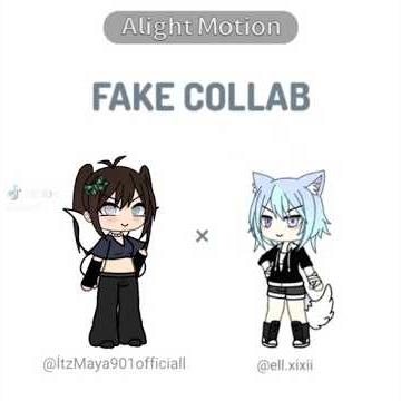 fake collab with ‪@ell_xixii‬ ! 💓🤭 | #fypシ #gacha #gachalife #gachaedit #gachatweening