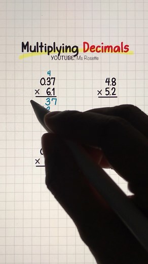 27K views · 372 reactions | Decimal Multiplication 101: Quick Review for Beginners | Math Love | Facebook