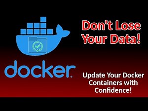 Update your Docker applications with confidence using a strong backup strategy and persistent data!