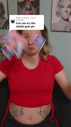 Tubble Gum Bubble Blowing Challenge