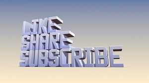 Like, Share, Subscribe. Free Stock Video