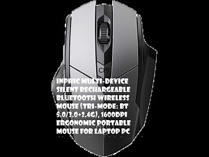 Inphic Multi-Device Bluetooth 5, BT3 & USB Mouse: Unboxing, setup & review