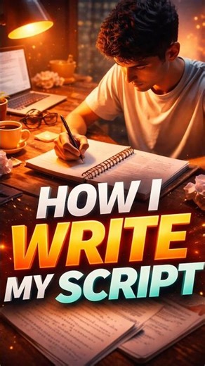 My Secrets: How I Write Scripts Like a Pro ✍️✨" #youtube #video #script #shorts #youtubeshorts