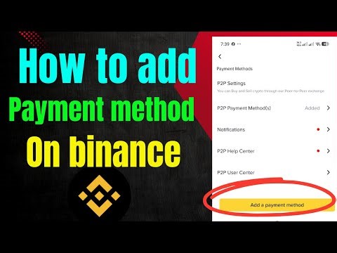 how to add payment method on binance p2p 2026 | add Payment method on binance | add bank on binance