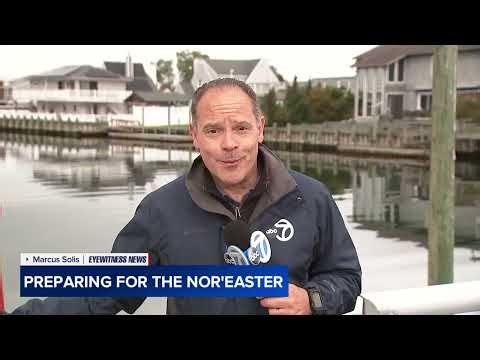 Preparing for potential flooding ahead of nor'easter