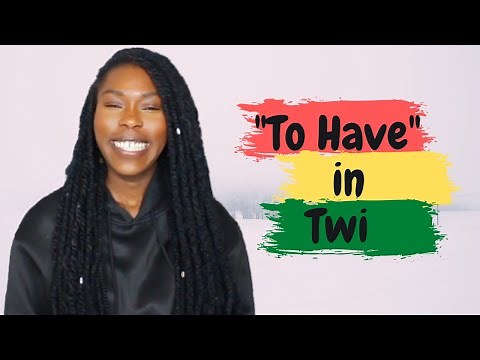 LEARN TWI LANGUAGE IN MINUTES: The Verb "TO HAVE" in Twi | Basic Twi Lessons for Beginners EP05