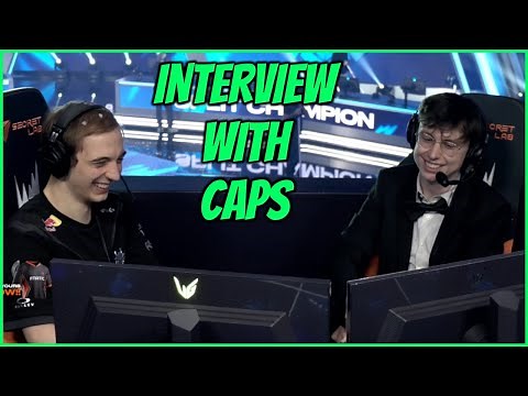 Caedrel Interviews G2 CAPS After Winning LEC Finals