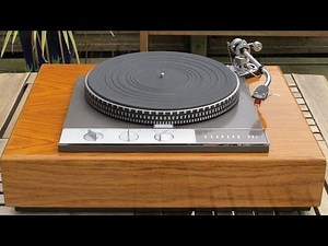Plinth for Garrard 401 Turntable Video