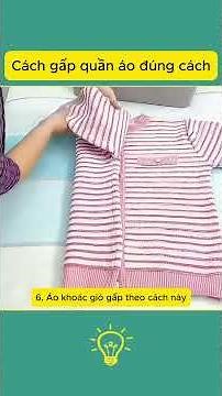 👉Cách gấp quần áo đúng chuẩn, gọn gàng –tiết kiệm diện tích, tủ đồ lúc nào cũng ngăn nắp🤩 #MẹoVặt