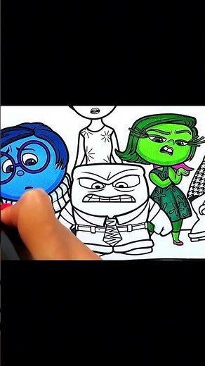 Inside Out 2 Coloring Pages / How to Color All the main Characters