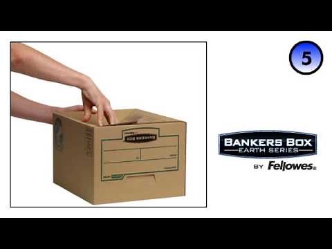 Bankers Box® Earth Series Budget Box Assembly Demo