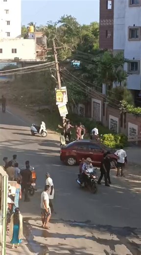 In the outskirts of Chennai, in broad daylight, surrounded by people, in a residential area, a gang brutally murdered a man a week ago, and the visuals have emerged now. This is the state of law and order in Tamil Nadu under the present DMK govt.People stood there, shocked and terrorised by the absolute brutality. For the common people of TN, even the most basic sense of safety now feels like a distant memory.