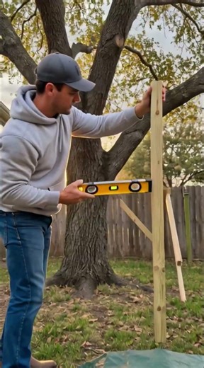 A small simple playground on a tree