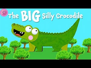 Little Star.The BIG Silly Crocodile. Animated Crocodile Story For Kids