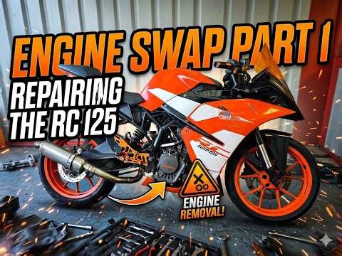 The KTM RC 125 Heart Transplant: It’s Finally Happening!