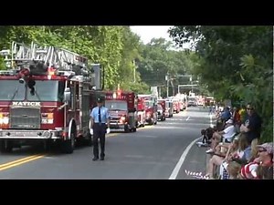 Fire Truck Parade - July 4th, 2011 - Natick, MA