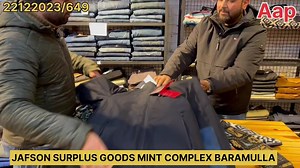 BUY & WIN SHOPPING 🛍️ FREE Shop for Rs 3999/= & Get a Chance to win Shopping 🛍️ Worth Rs 19999/= at JAFSON (Surplus Goods ) -SOPORE & BARAMULLA STORES. ( T&C Applies) CALL NOW 8899404553 // 7889645387 Address: Mint complex Baramula Advertisement sponsored by jafson surplus goods | Aap Interview channal