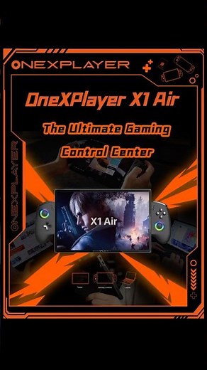 Hardware Meets Software: OneXPlayer X1 Air+OneXConsole-The Ultimate Gaming Control Center#onexplayer