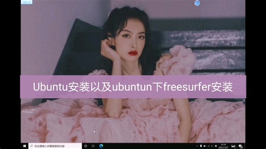 Win10系统安装ubuntu系统，并安装医学分析软件freesurfer