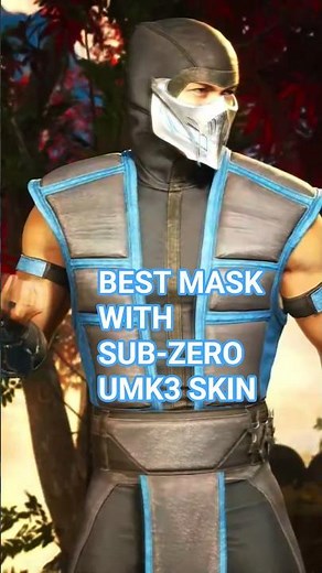 SUB-ZERO - BEST MASK WITH UMK3 SKIN!