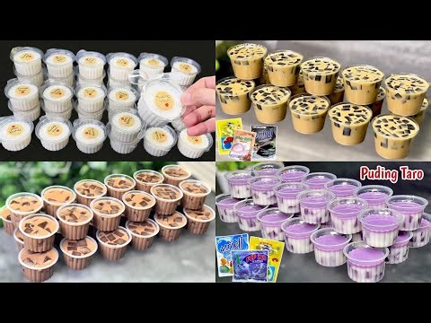 4 RESEP PUDING PALING BANYAK DICARI ‼️ SIMPEL , EKONOMIS HASILNYA BANYAK