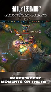 202K views · 3.9K reactions | So many to choose from... Here are some of Faker's BEST moments on the Rift! #HallOfLegends | Mercedes-Benz | LOL Esports | Facebook