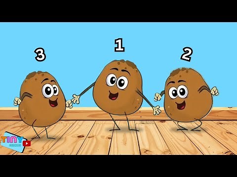 One Potato, Two Potato | Counting Song | Toddler learning video