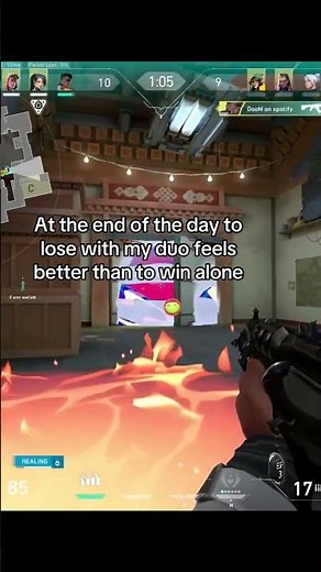 lose together | win alone 😭 #valorant #valorantclips #duo