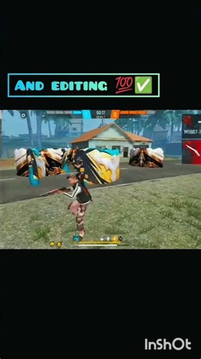 real video vs editing video 💯✅ #youtubeshorts #freefire #trendingshorts #viralshort #shorts #short