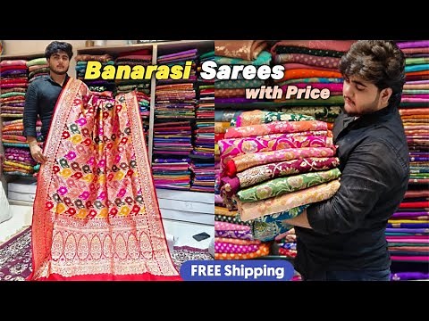 Banarasi Saree - different types of banarasi sarees with price | banarasi silk sarees