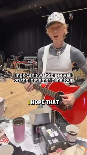 those are mgk's @27clubcoffee pods btw. mgk: "i wanna give away everything" 🤨 gianni: "give away the maserati" 😭 📝: On November 6, 2025, mgk's 27 Club Coffee dropped non-plastic K-Cup coffee pods, so mgk went live on TikTok to talk about them. During his TikTok Live, mgk was giving away 27 Club Coffee's pods like Stephen Curry. mgk showed off his juggling skill as well. At the end of his TikTok Live, mgk talked about the lost americana tour. He can't wait to see y'all on the tour. "I hope tha