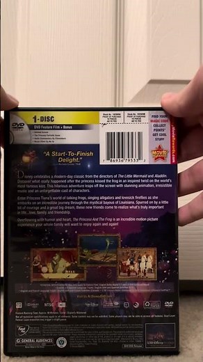 The Princess and the Frog: 2010 DVD overview