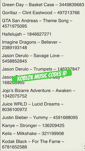 Roblox music codes ID #roblox #music #shorts