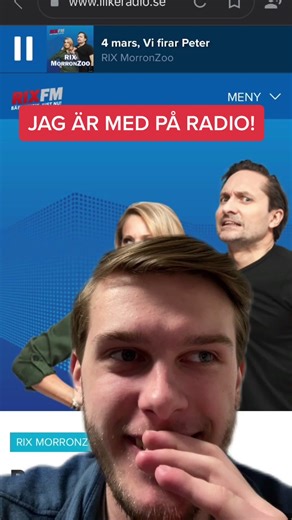 Melloparodi på Rix FM med Laila Bagge - Sam The Man